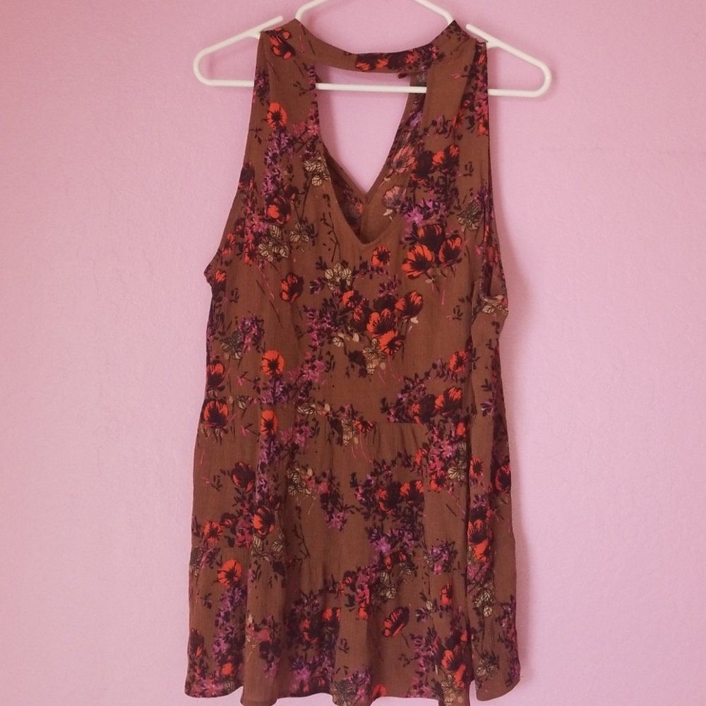 Massimo sleeveless dress shirt